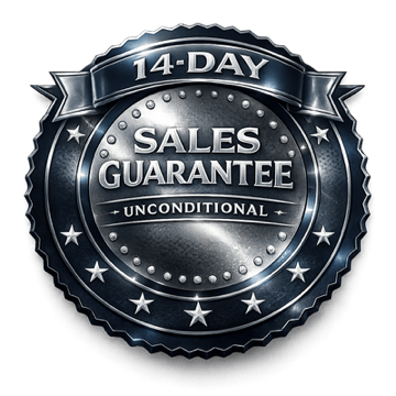 14-Day Unconditional Guarantee seal